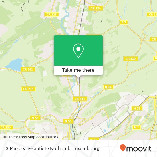 3 Rue Jean-Baptiste Nothomb map