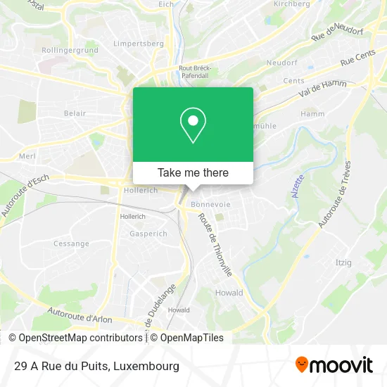 29 A Rue du Puits map