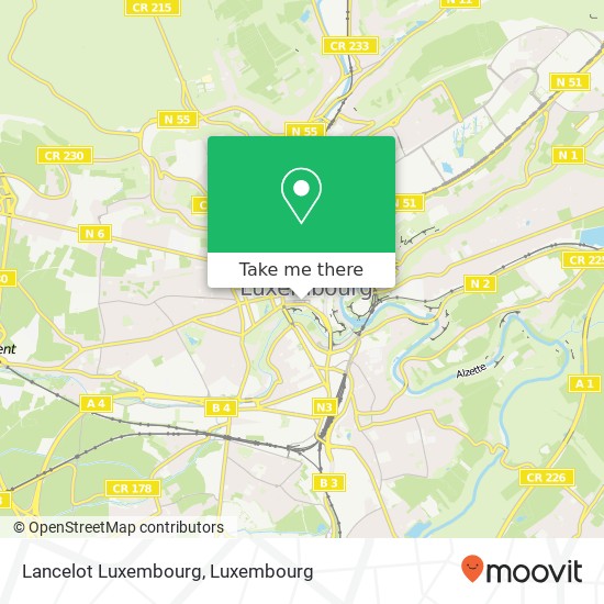 Lancelot Luxembourg map