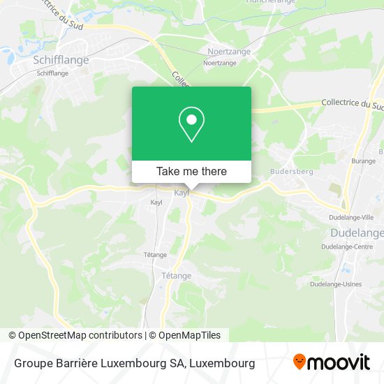 Groupe Barrière Luxembourg SA map