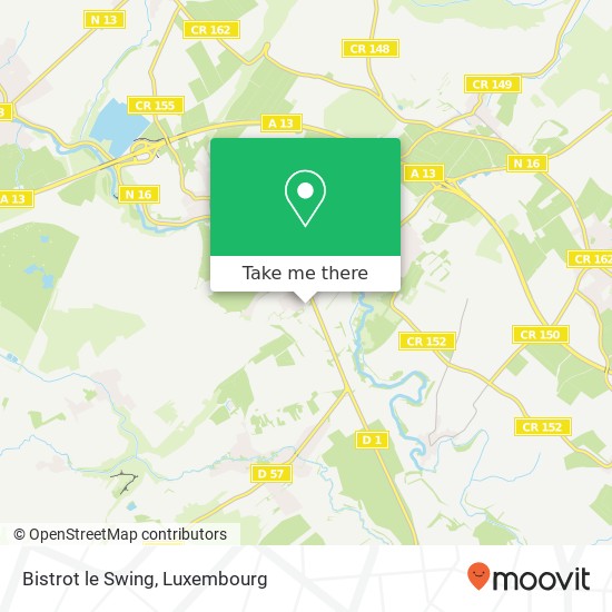 Bistrot le Swing, 1 Rue du Château 57570 Mondorff France Karte