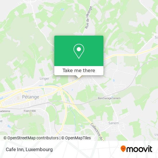 Cafe Inn map