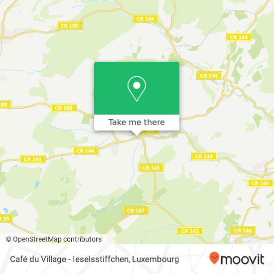 Café du Village - Ieselsstiffchen, 18, Rue d'Oetrange 5411 Lenningen map