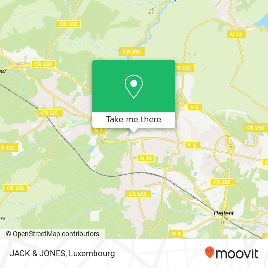 JACK & JONES, 8079 Bertrange map