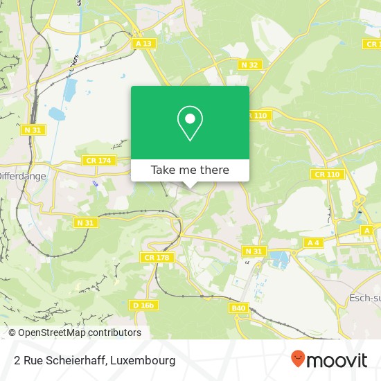 2 Rue Scheierhaff map