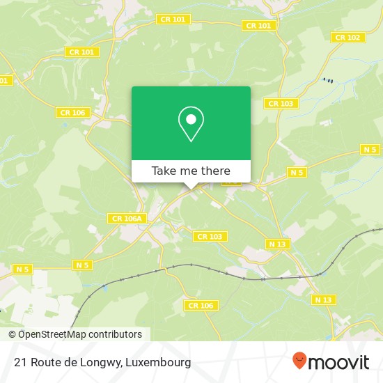 21 Route de Longwy map