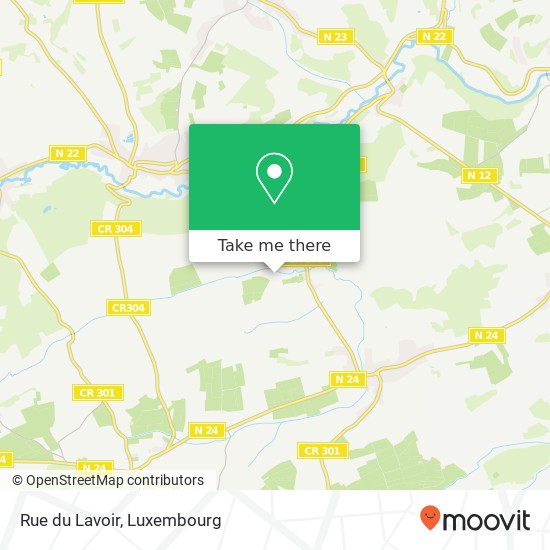 Rue du Lavoir map