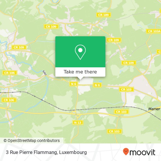 3 Rue Pierre Flammang map