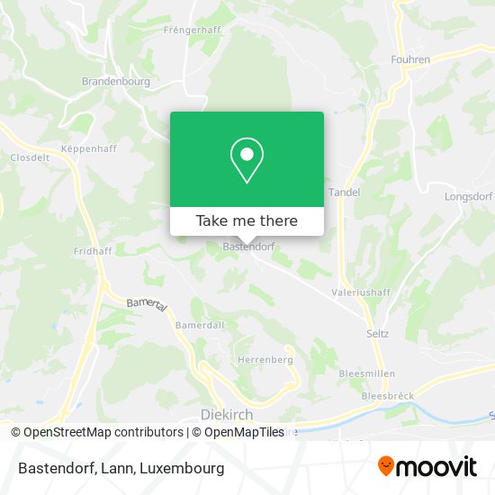 Bastendorf, Lann map