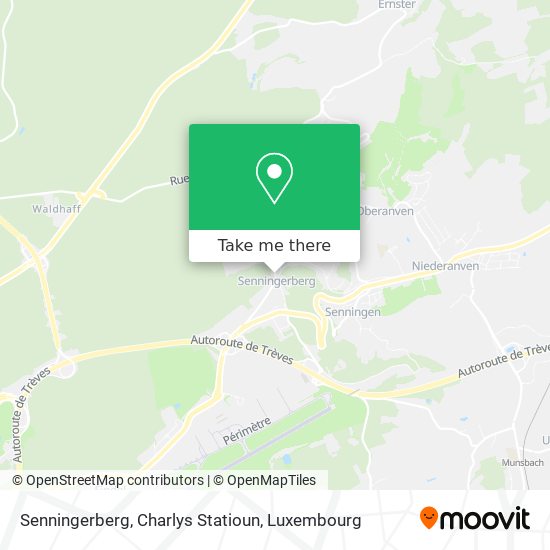 Senningerberg, Charlys Statioun map