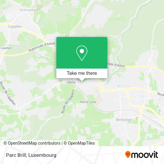Parc Brill map