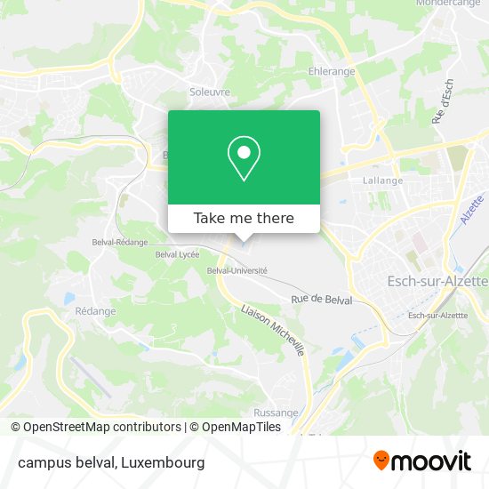 campus belval map