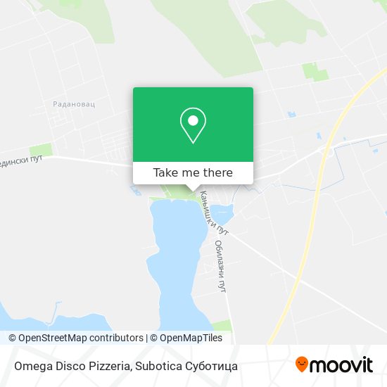 Omega Disco Pizzeria map