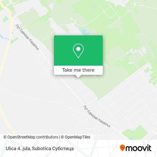Ulica 4. jula map