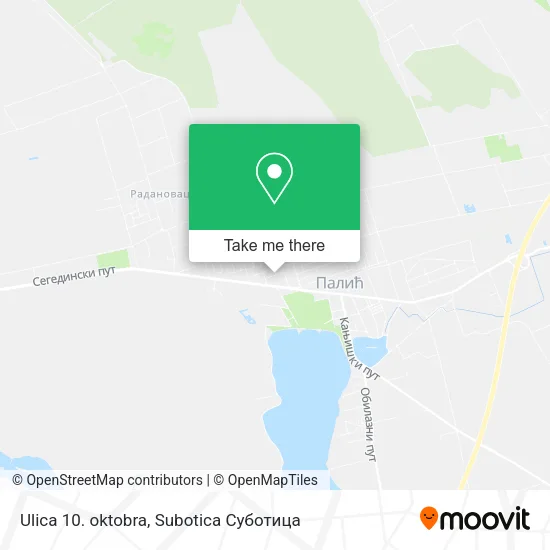 Ulica 10. oktobra map