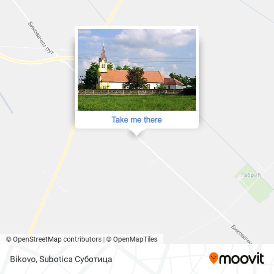 Bikovo map