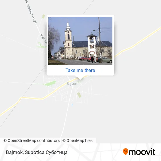 Bajmok map