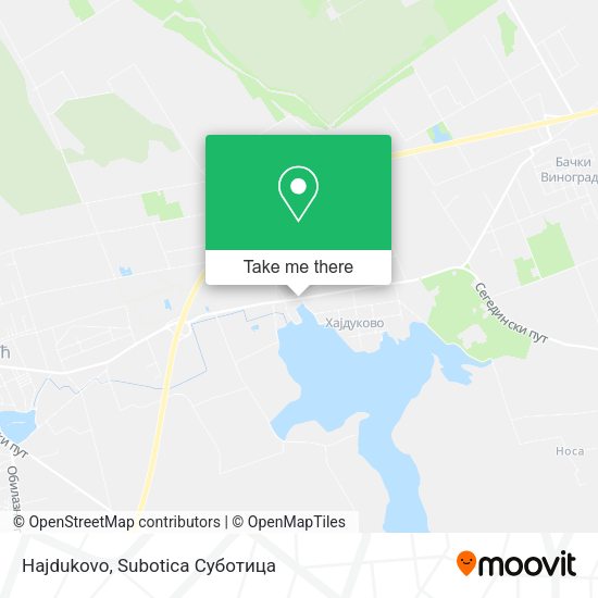 Hajdukovo map