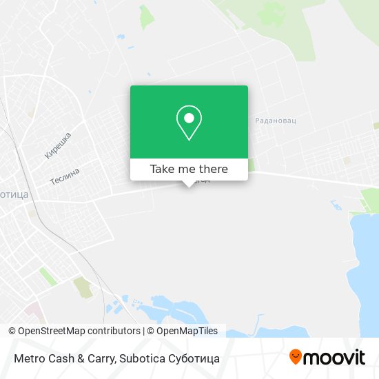 Metro Cash & Carry map