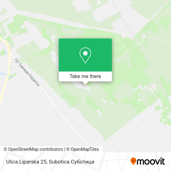Ulica Liparska 25 map
