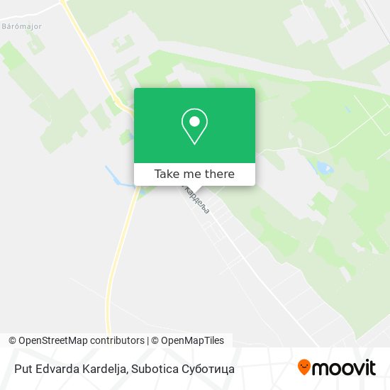 Put Edvarda Kardelja map