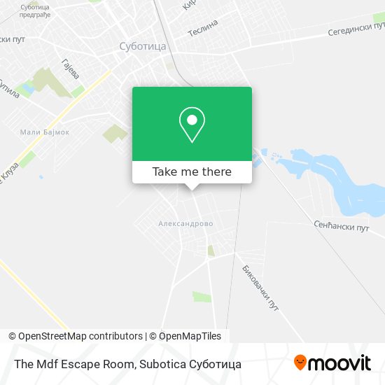 The Mdf Escape Room map