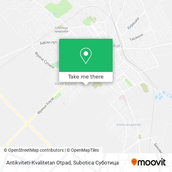 Antikviteti-Kvalitetan Otpad map