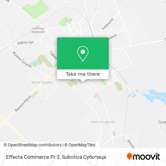 Effecta Commerce Pr 2 map