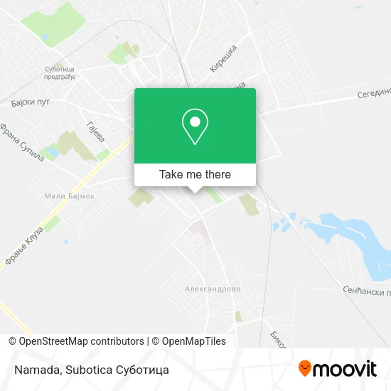 Namada map