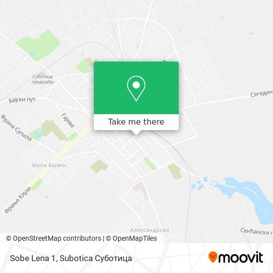 Sobe Lena 1 map