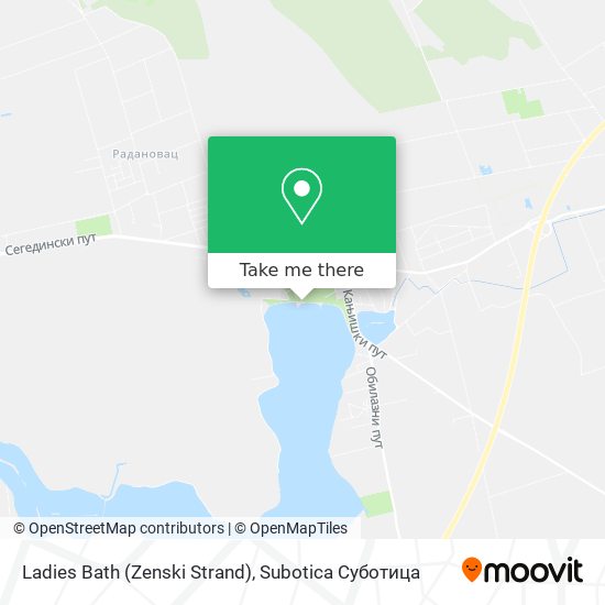 Ladies Bath (Zenski Strand) map