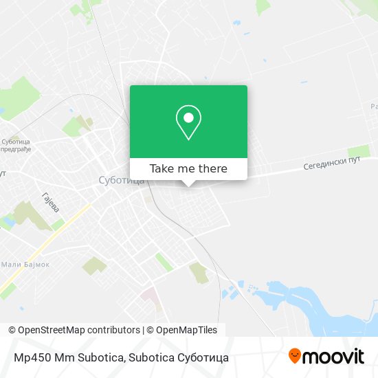 Mp450 Mm Subotica map