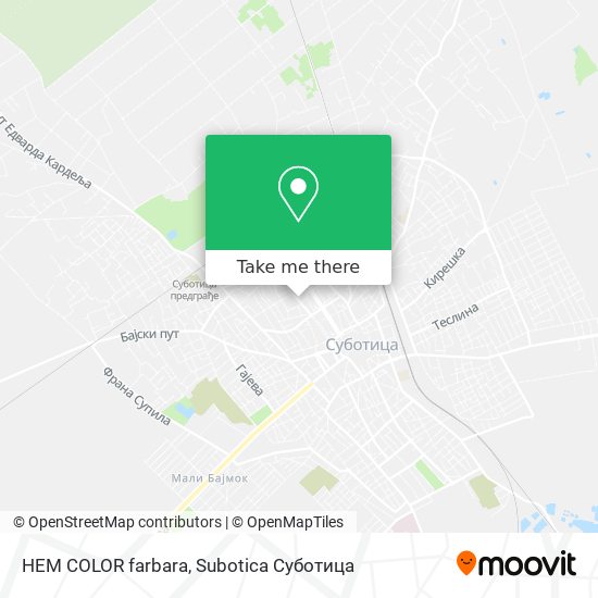 HEM COLOR farbara map