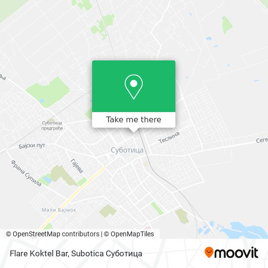 Flare Koktel Bar map