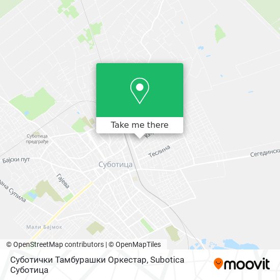 Суботички Тамбурашки Оркестар map