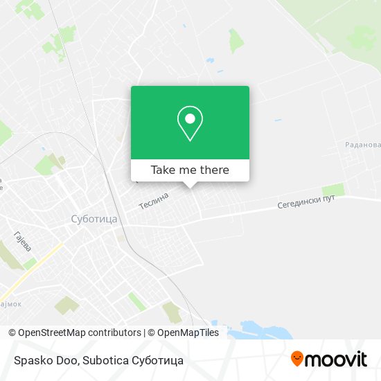 Spasko Doo map