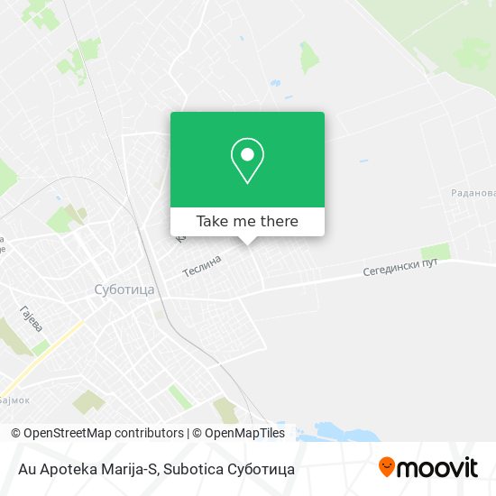Au Apoteka Marija-S map