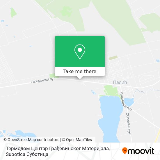 Термодом Центар Грађевинског Материјала map