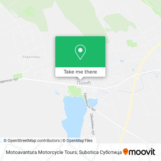 Motoavantura Motorcycle Tours map