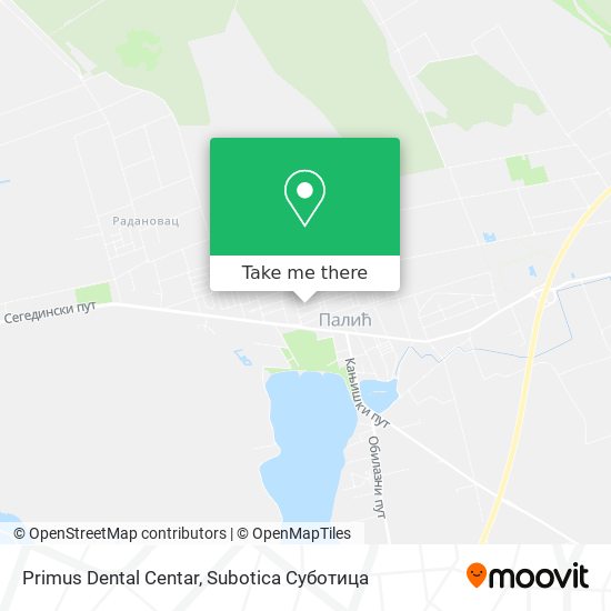 Primus Dental Centar map