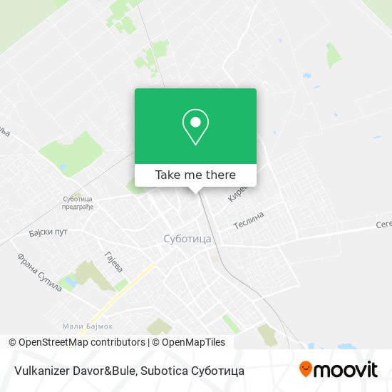 Vulkanizer Davor&Bule map