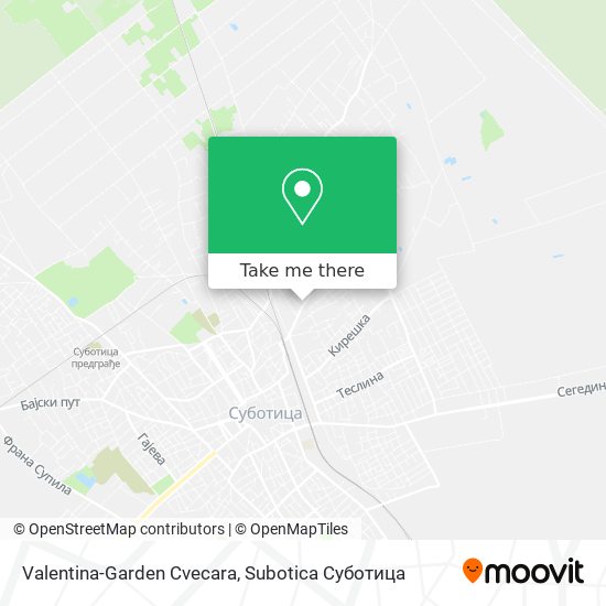 Valentina-Garden Cvecara map