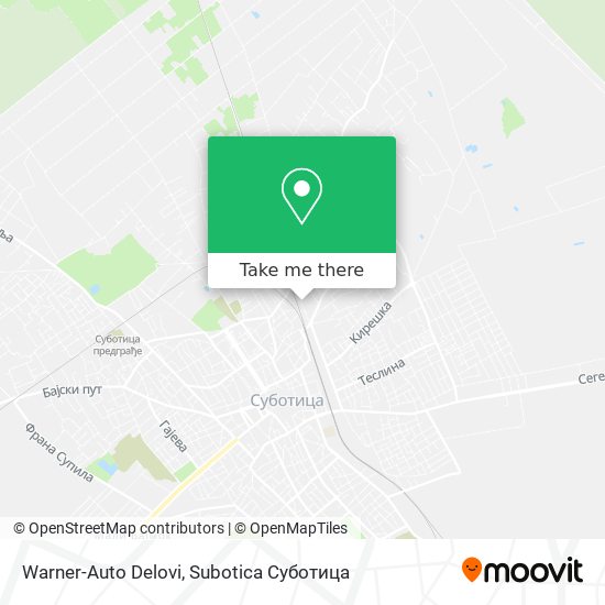 Warner-Auto Delovi map