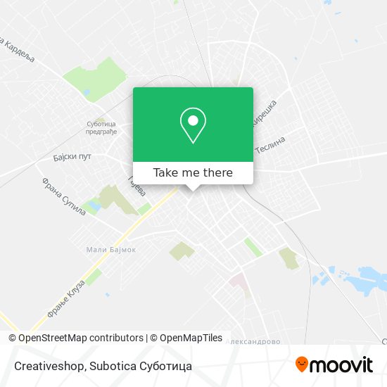 Creativeshop map