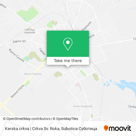 Kerska crkva  | Crkva Sv. Roka map