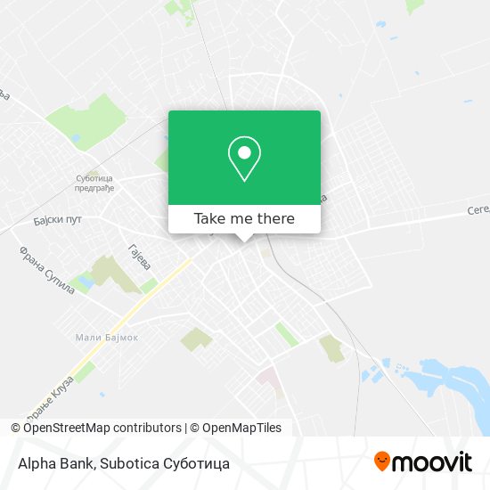 Alpha Bank map