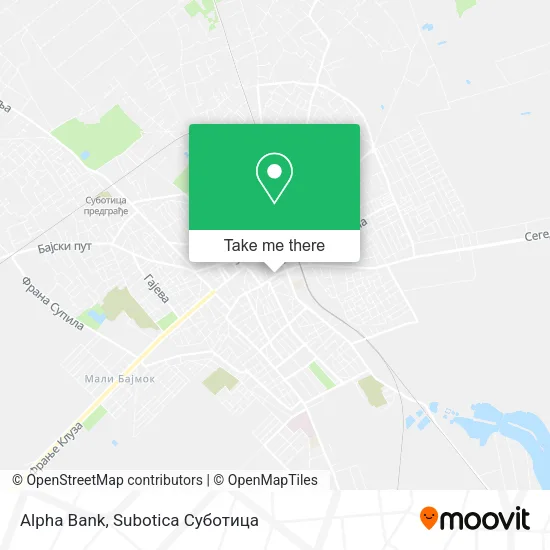 Alpha Bank map