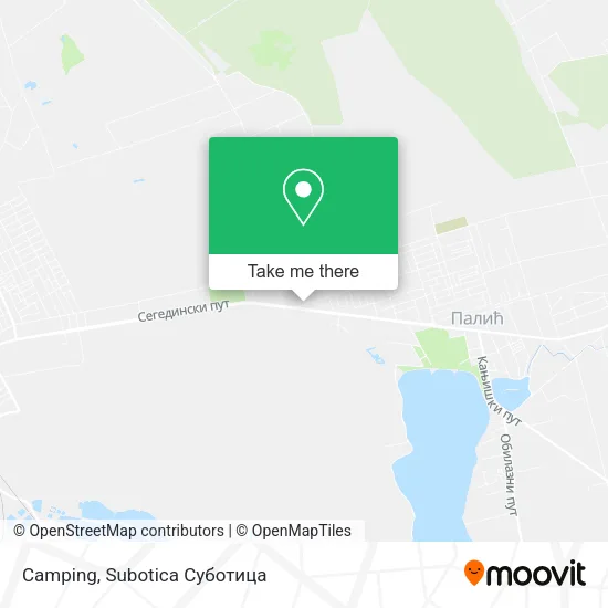 Camping map