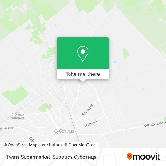 Twins Supermarket map