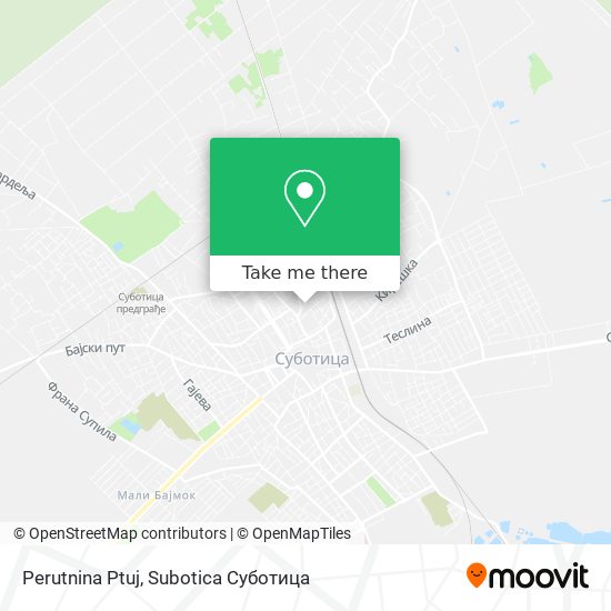 Perutnina Ptuj map